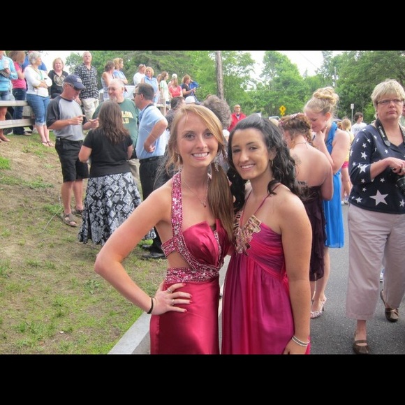 Pink/ purple prom dress only worn once - Picture 2 of 3